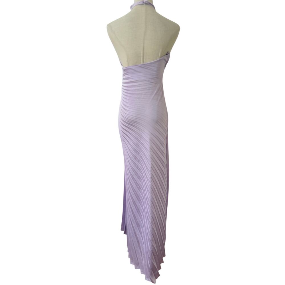 ALC Romy Pleated Satin Gown - Picture 8 of 12